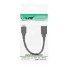 InLine Micro USB 3.0 OTG adaptera kabelis, Micro B spraudnis uz USB Type A ligzda, 0,15 m