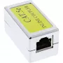 InLine Cat.5e Crossover Adapter tiešais uz šķērsoto 2x RJ45 sieviešu ekranēts