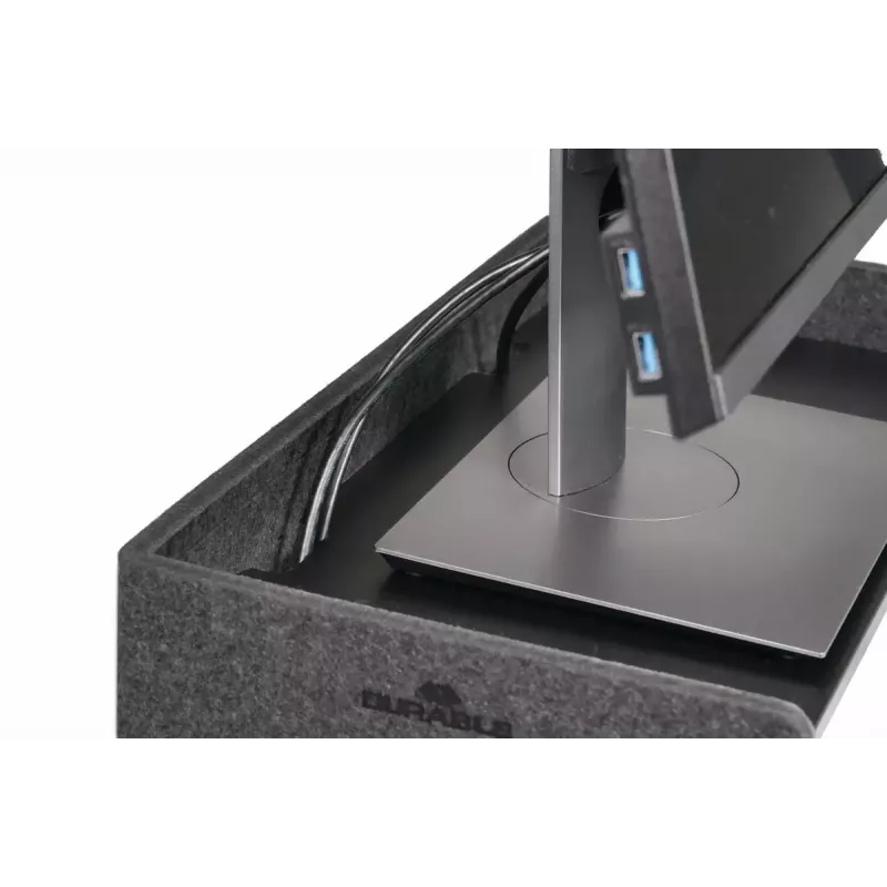 Monitora statīvs Durable 508158 brīvstāvošs, 10 kg ietilpība, augstuma regulēšana