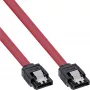 InLine SATA 6Gb/s kabelis ar fiksatoriem 0,75 m