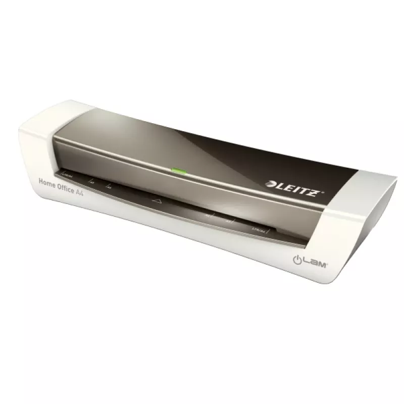Karstais laminators LEITZ iLAM Home Office A4 — plēves laminators, A4, maks. 24 cm platums, 125 μm plēve, 400 mm/min, 130 °C