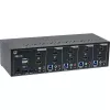 KVM darbvirsmas slēdzis InLine 62654I 4-portu divu monitoru HDMI 4K USB 3.0 Audio