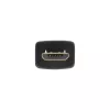 InLine Micro USB 2.0 plakanais kabelis USB A / Micro-B, melns / zelts, 0,3 m
