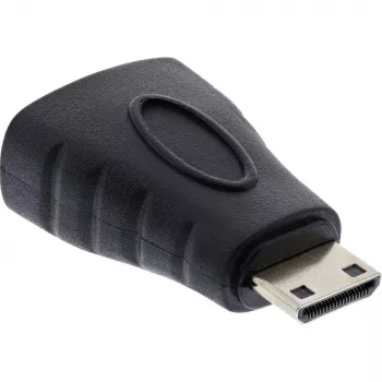 InLine HDMI adapteris, , HDMI A ligzda / HDMI C spraudnis, 4K/60Hz, zeltīts