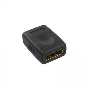 InLine HDMI adapteris HDMI A sieviešu/sieviešu ar zeltītiem kontaktiem, 4K2K