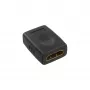 InLine HDMI adapteris HDMI A sieviešu/sieviešu ar zeltītiem kontaktiem, 4K2K