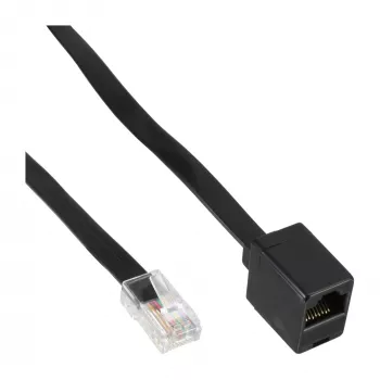 InLine ISDN pagarinātājs RJ45 8P8C vīriešu / sieviešu 5m