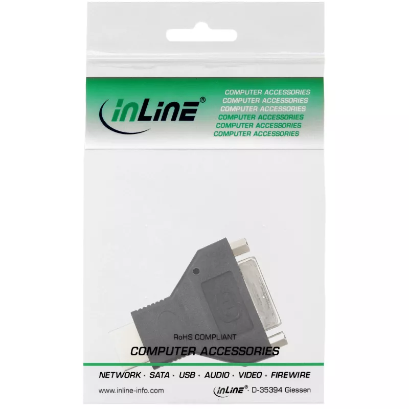 InLine HDMI uz DVI adapteris vīr./sievišķ. 17670