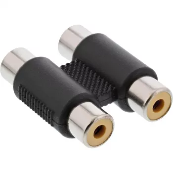 Audio Adapter 2x RCA female / female InLine 99318
