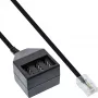 InLine TAE adaptera kabelis RJ45 tēviņš uz TAE NFN mātīti 69942