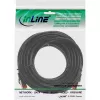 InLine komutācijas kabelis S/FTP PiMF Cat.6 250MHz PVC varš melns 20m