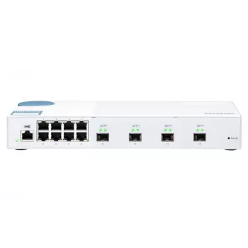 QNAP QSW-M408S tīkla slēdzis Pārvaldīts L2 Gigabit Ethernet (10/100/1000) Balts