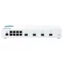 QNAP QSW-M408S tīkla slēdzis Pārvaldīts L2 Gigabit Ethernet (10/100/1000) Balts