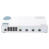 QNAP QSW-M408S tīkla slēdzis Pārvaldīts L2 Gigabit Ethernet (10/100/1000) Balts