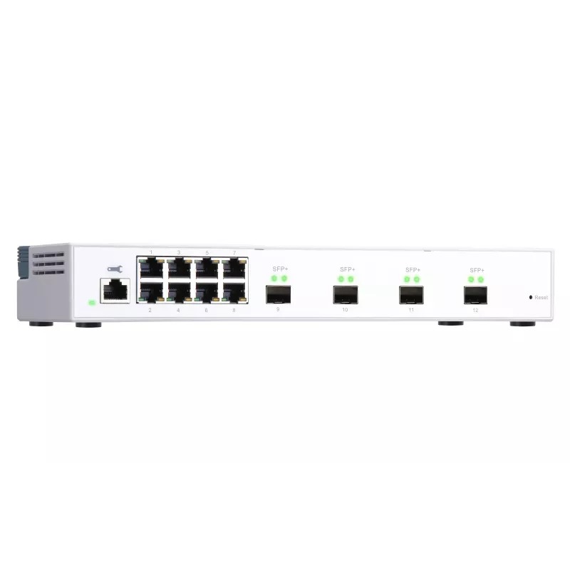 QNAP QSW-M408S tīkla slēdzis Pārvaldīts L2 Gigabit Ethernet (10/100/1000) Balts