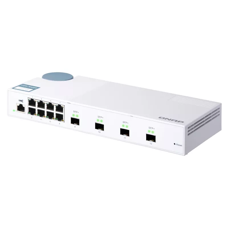QNAP QSW-M408S tīkla slēdzis Pārvaldīts L2 Gigabit Ethernet (10/100/1000) Balts