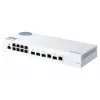 QNAP QSW-M408-2C tīkla slēdzis, pārvaldīts L2, 10G Ethernet (100/1000/10000), balts