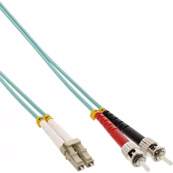 InLine Fiber Optical Duplex kabelis LC/ST 50/125µm OM3 5m