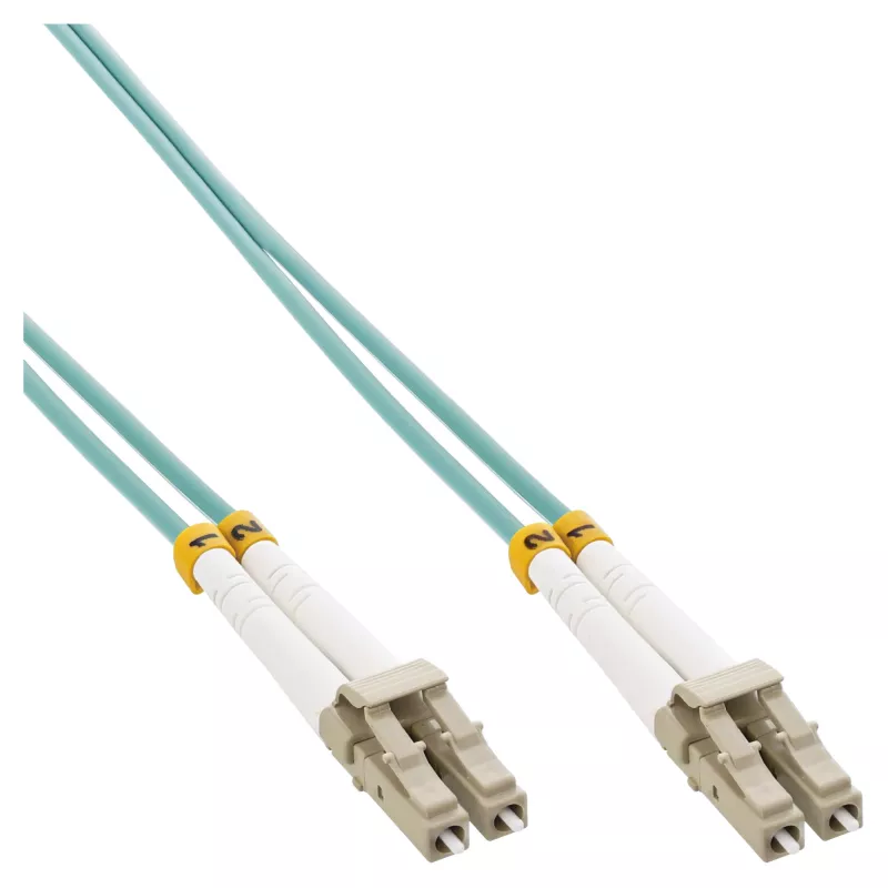 InLine Fiber Optical Duplex kabelis LC/LC 50/125µm OM3 3m