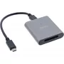 InLine karšu lasītājs USB 3.2 USB-C vai USB-A, CFexpress B tipa kartēm