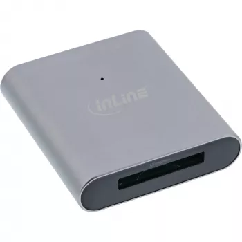 InLine karšu lasītājs USB 3.2 USB-C vai USB-A, CFexpress B tipa kartēm