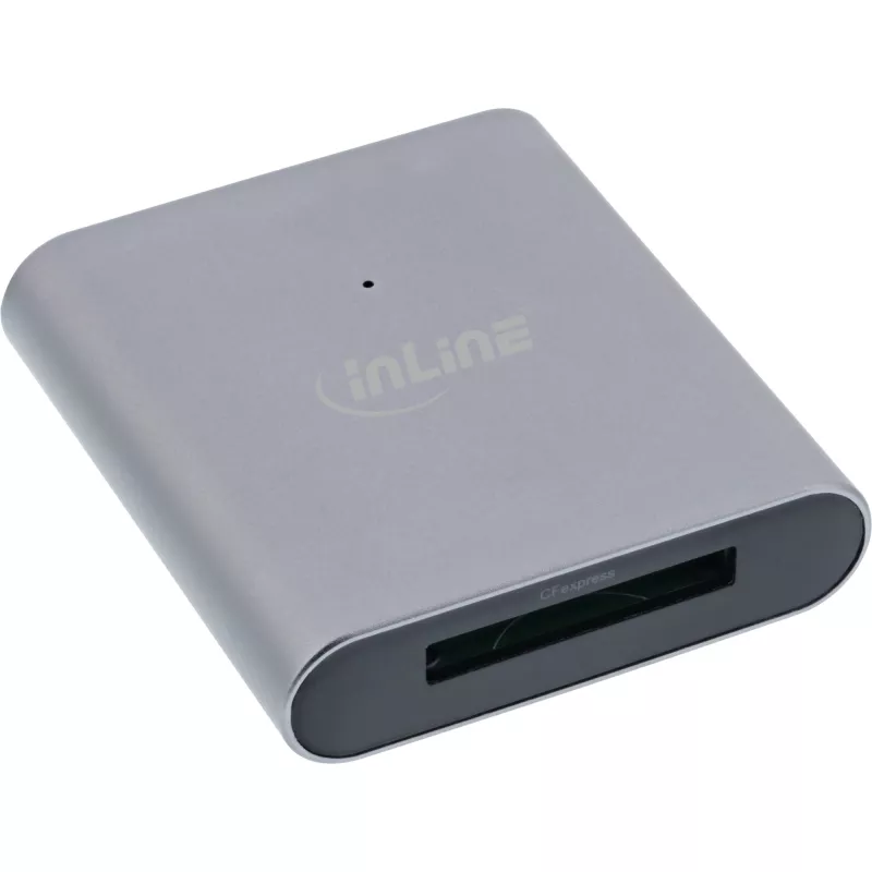 InLine karšu lasītājs USB 3.2 USB-C vai USB-A, CFexpress B tipa kartēm