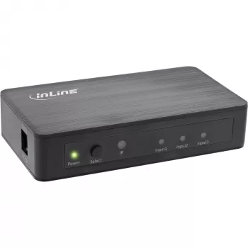 InLine HDMI slēdzis, 3 portu, 4K2K@60Hz, HDCP 2.2