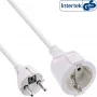 InLine strāvas pagarinātāja kabelis InLine 16402W 2m balts