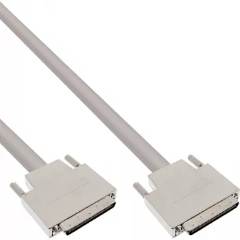 InLine SCSI U320 kabelis, 68 kontaktu mikro Centronics (VHD) vīr./vīr., 1,8 m