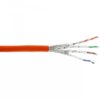 InLine instalācijas kabelis Cat.7a PiMF 4x2x0.58 AWG23, 1200MHz, LSZH, 100m