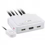 InLine Kabeļa KVM Slēdzis, 2‑portu, HDMI, 4K, USB, Audio