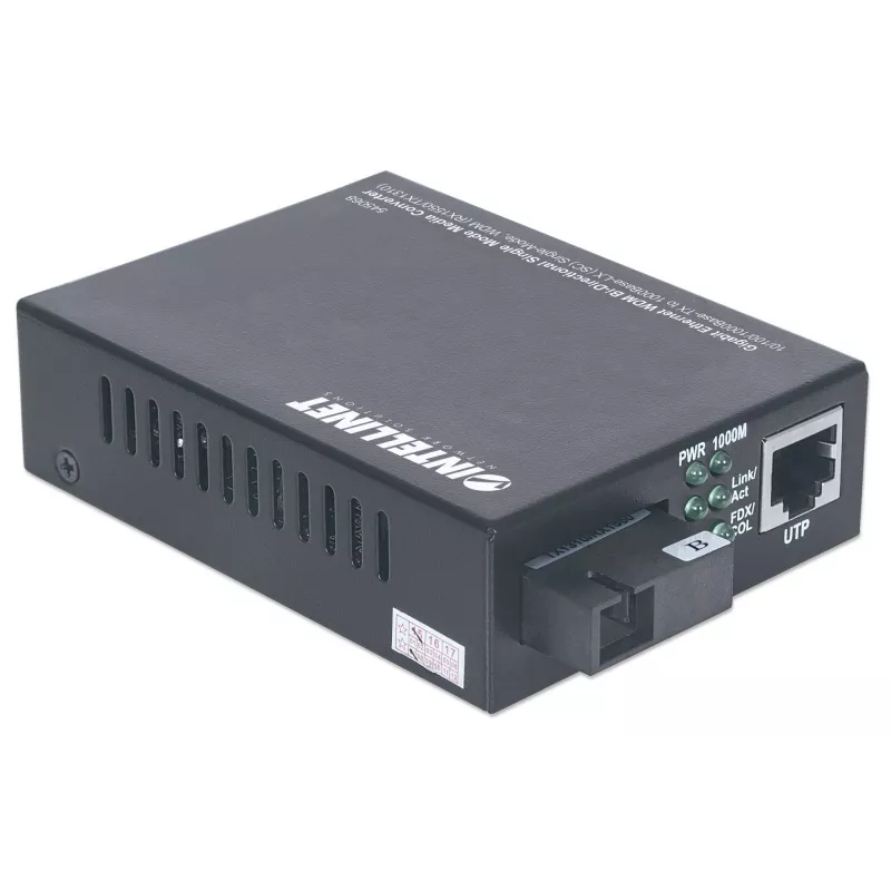 Multivides pārveidotājs Intellinet Gigabit Ethernet WDM divvirzienu 545068