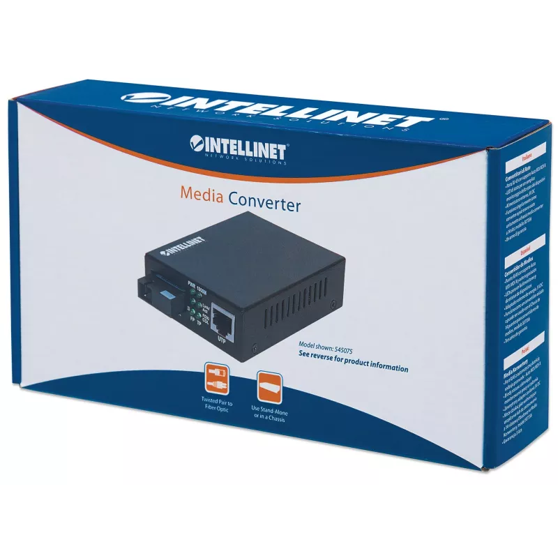 Multivides pārveidotājs Intellinet Gigabit Ethernet WDM divvirzienu 545068