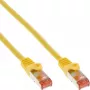 InLine komutācijas kabelis S/FTP PiMF Cat.6 250MHz PVC varš dzeltens 2m