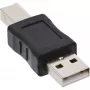 USB 2.0 adapteris Type A vīr. / Type B vīr. InLine 33443A