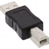USB 2.0 adapteris Type A vīr. / Type B vīr. InLine 33443A