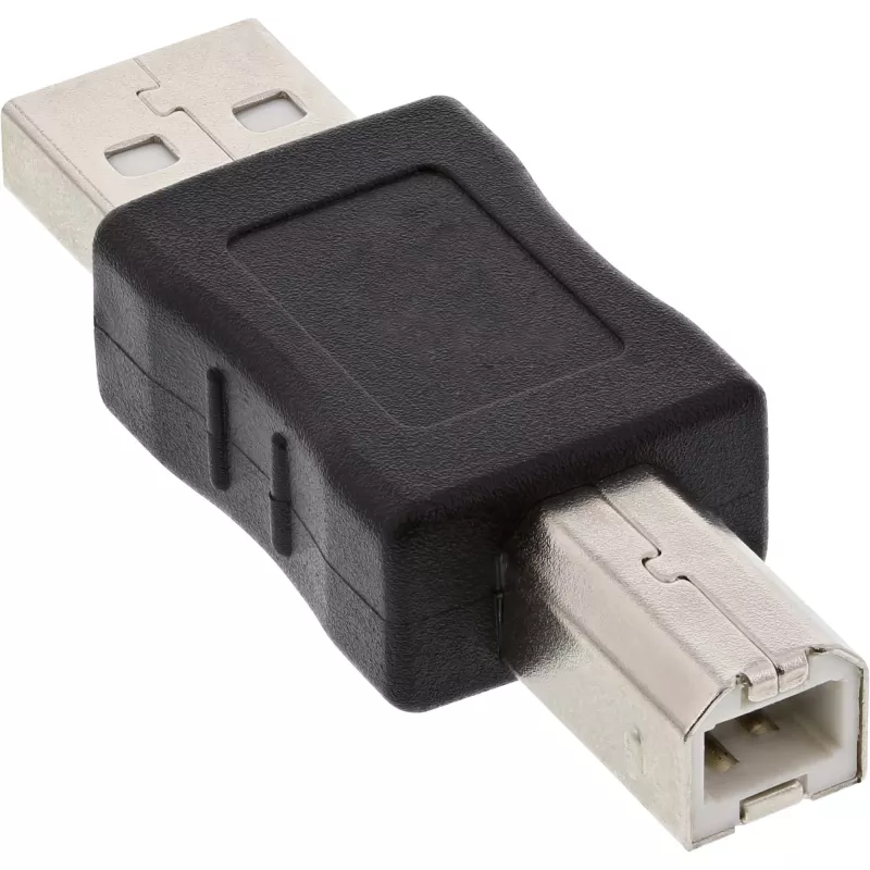 USB 2.0 adapteris Type A vīr. / Type B vīr. InLine 33443A