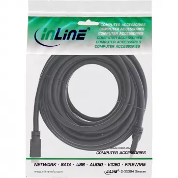 InLine HiD High Speed HDMI kabelis ar Ethernet, 4K2K, vīr./vīr., zelta kontakti, 5m
