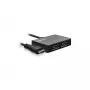 InLine kabeļa sadalītājs HDMI 2 portu, 4K/60 Hz, ar USB barošanas kabeli, 0,5 m