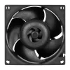 Ventilators ARCTIC S8038-10K 80 mm 102 cfm Divu lodīšu gultnis Melns