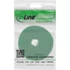 Kabeļu saites ar āķa un cilpas stiprinājumu InLine Band 16 mm, 10 m, zaļa