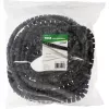 InLine elastīgs kabeļu kanāls 10m melns 15mm