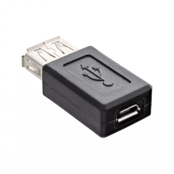 Micro-USB adapteris InLine 31613 USB A ligzda uz Micro-USB B ligzdu