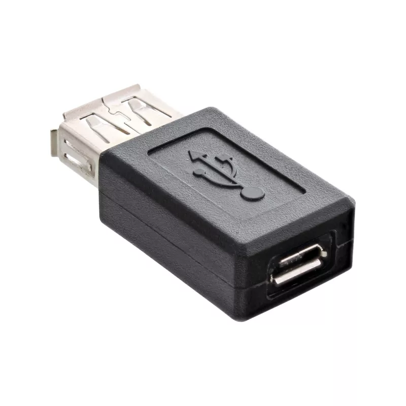 Micro-USB adapteris InLine 31613 USB A ligzda uz Micro-USB B ligzdu