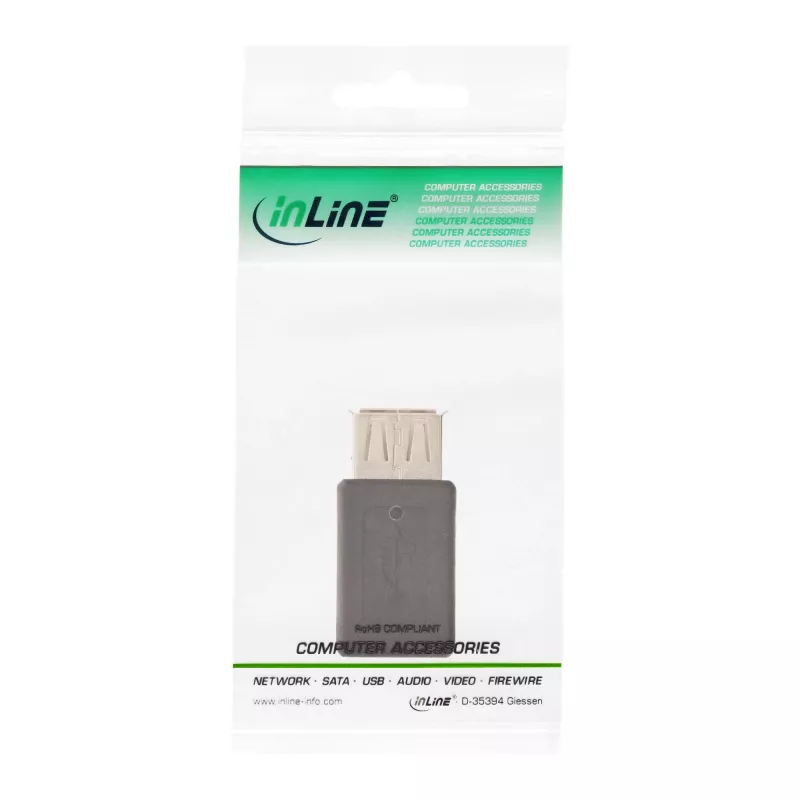 Micro-USB adapteris InLine 31613 USB A ligzda uz Micro-USB B ligzdu