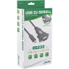 InLine USB-C uz seriālo adaptera kabelis, USB-C vīr. / DB9 vīr., 1,8 m