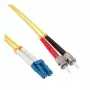 InLine Fiber Optical Duplex kabelis LC/ST 9/125µm OS2 10m
