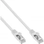 InLine ielāpu vads SF/UTP Cat.5e balts 0,5 m