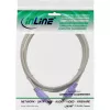 InLine PS/2 kabelis vīrišķais / vīrišķais, pelēks ar purpursarkanu spraudni, 2 m