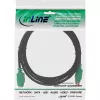 InLine PS/2 kabelis, , V/S, melns/zaļš, zeltīti kontakti, 3m